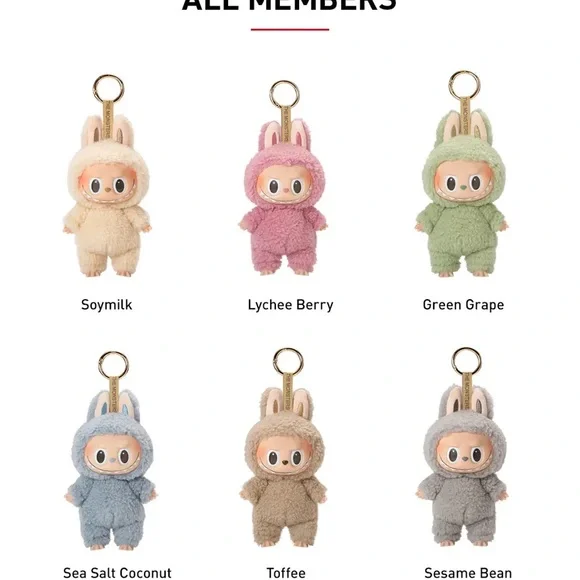 Labubu Exciting Macaron Toffee - Vinyl Plush New in Box Unopened Pop Mart - Picture 3 of 7